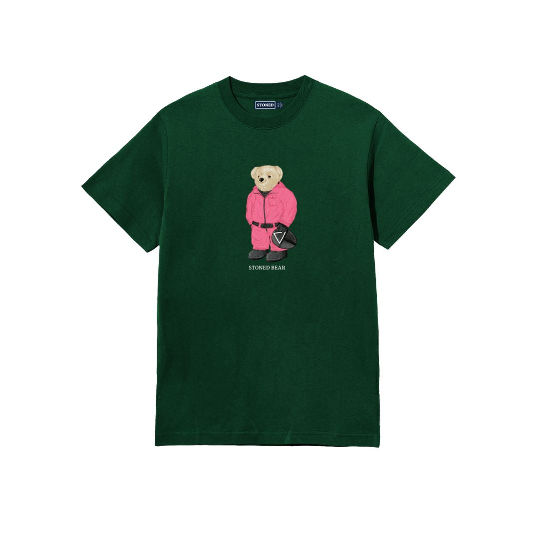 Stoned Bear By Paradise Youth Club Triangles T-shirt (Exclusive drop)