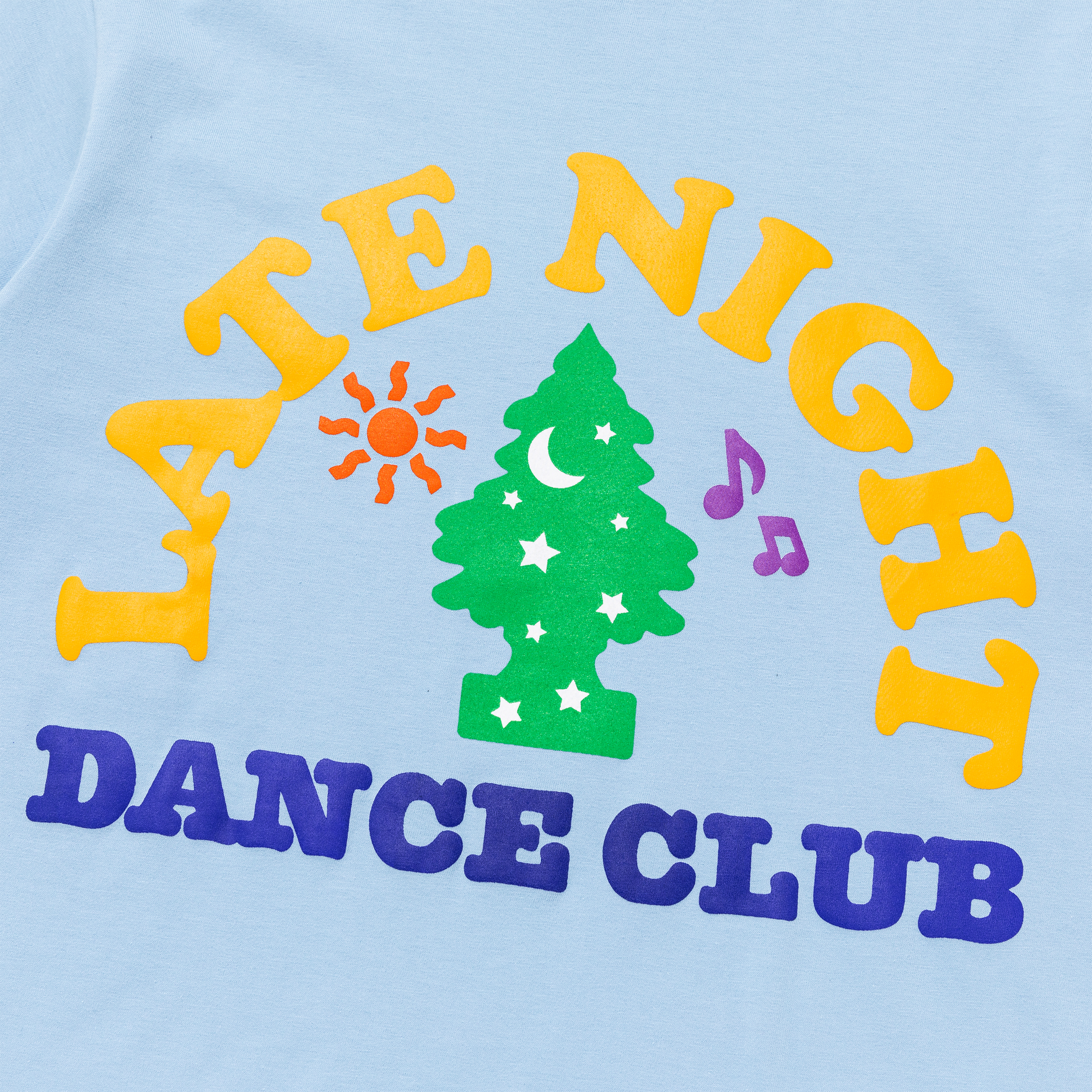 Late Night Dance Club Midnight Pine Tee