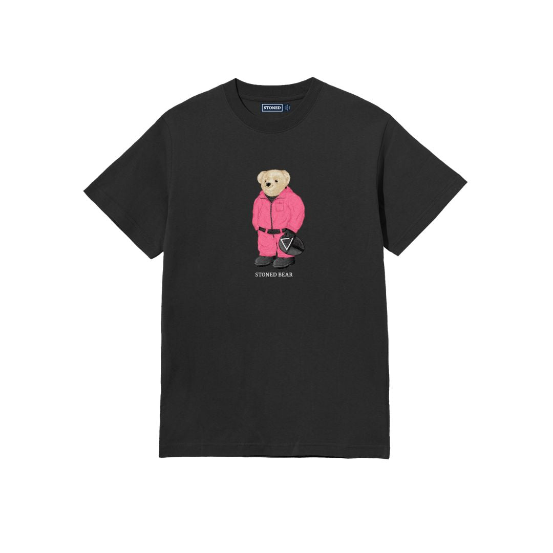 Stoned Bear By Paradise Youth Club Triangles T-shirt (Exclusive drop)