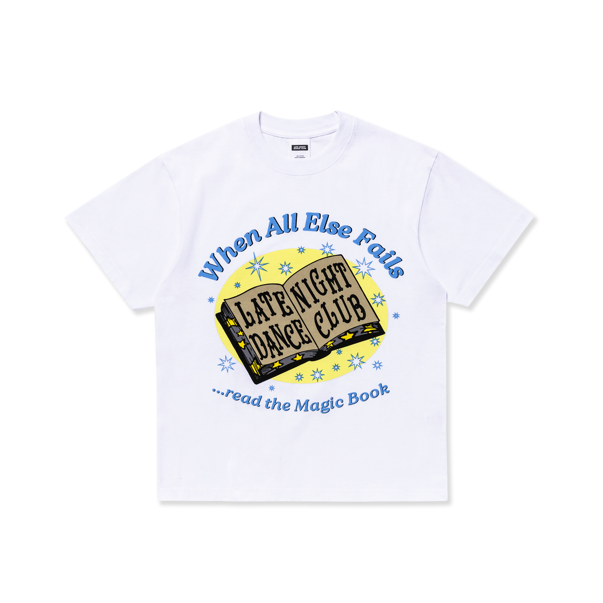 Late Night Dance Club Read The Magic Book Tee