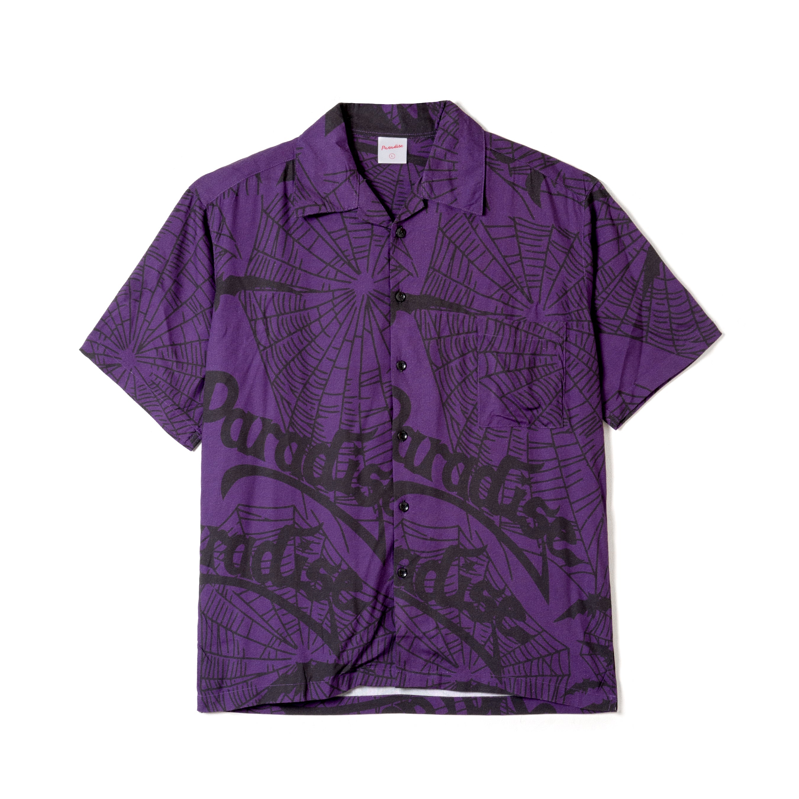 ブラウス シャツ PARADISE YOUTH CLUB/パラダイスユースクラブ PARADISE DIGITAL SHIRT 半袖シャツ 総柄シャツ セール】PARADISE YOUTH CLUB/パラダイスユースクラブ PARADISE