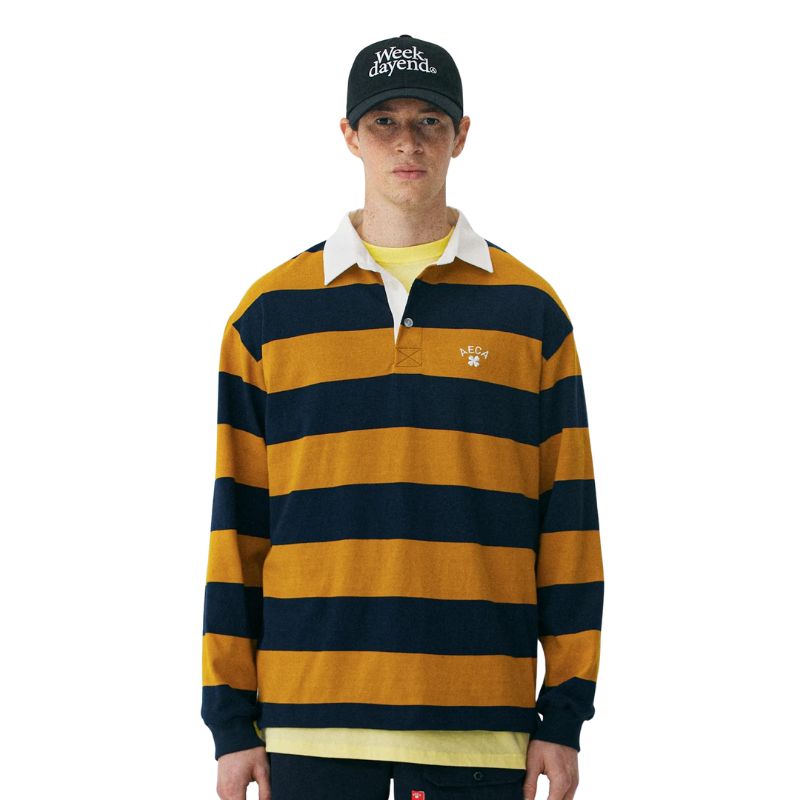 AECA White N158 Rugby Polo (MYBC)