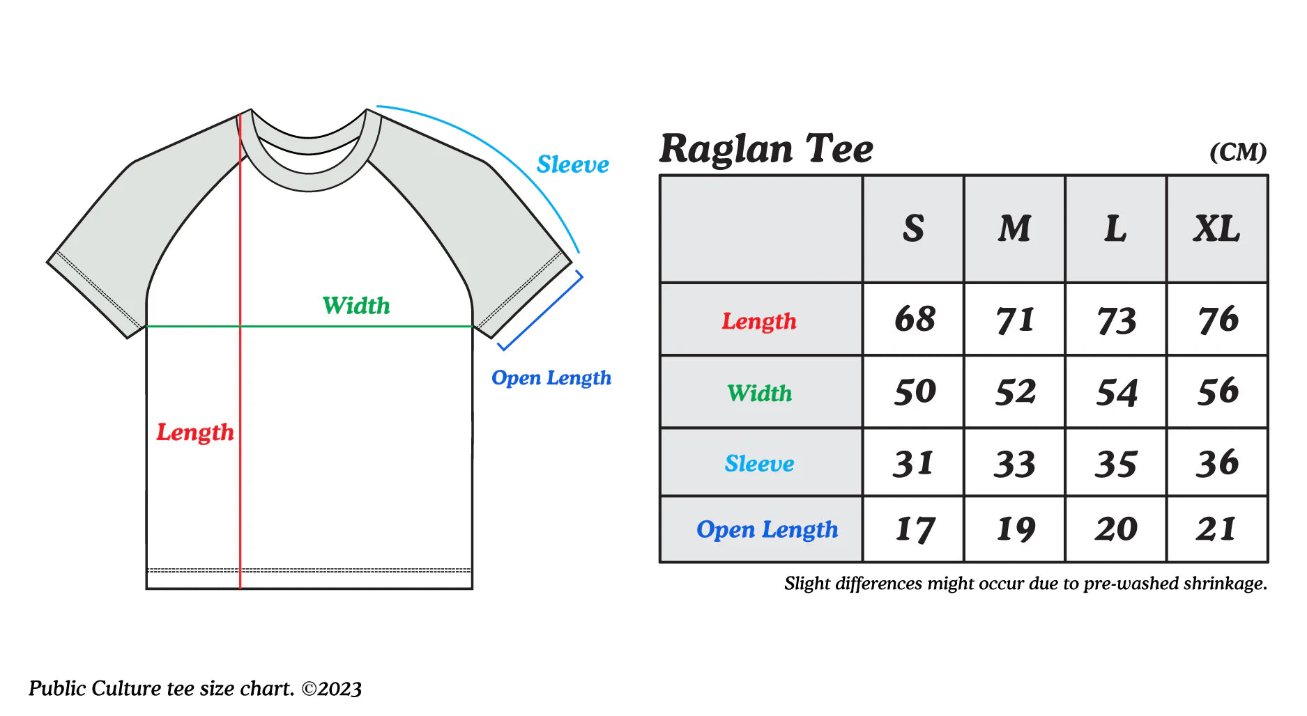 Public Culture Social Butterfly Raglan Tee (MYBC)