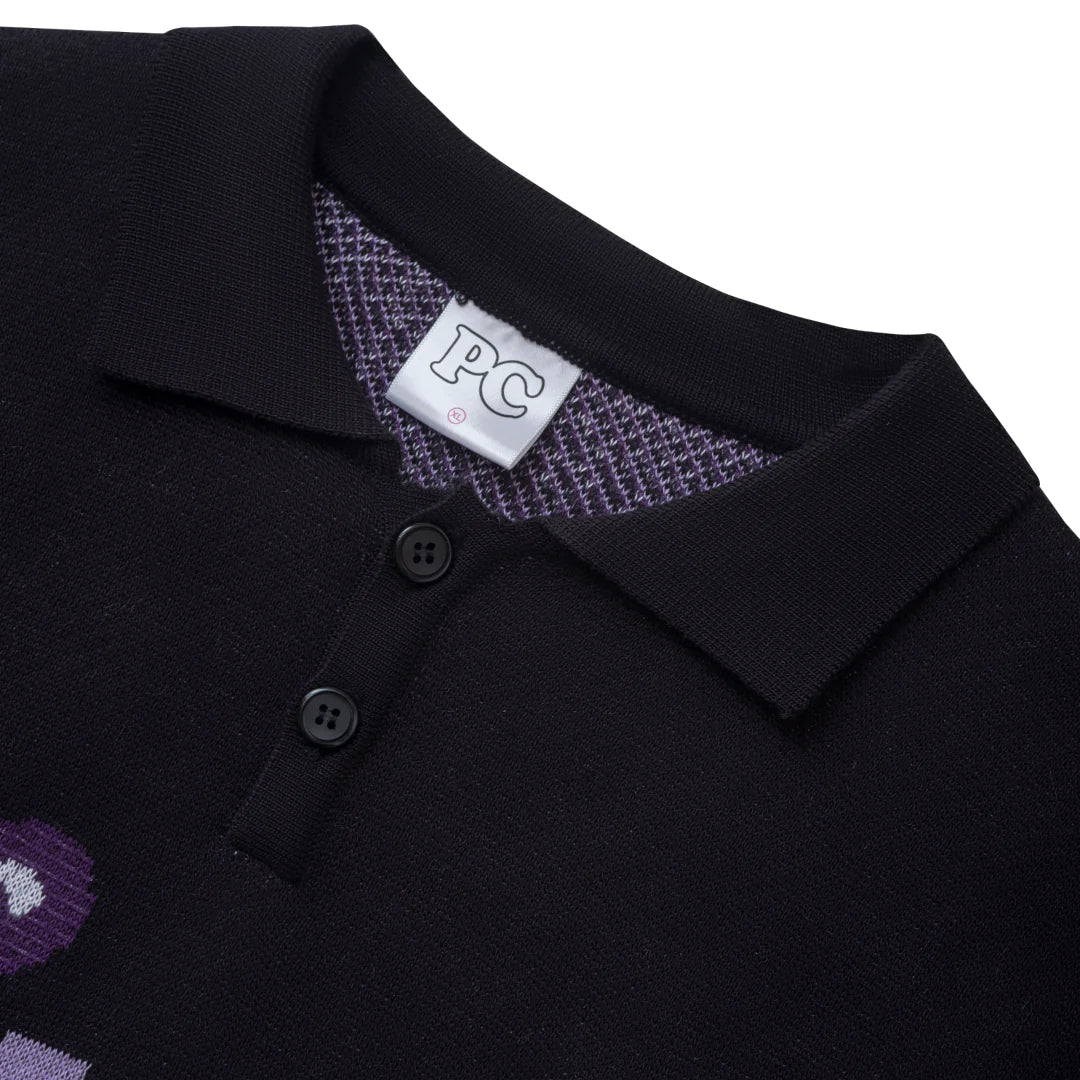 Public Culture Social Butterfly Knit Polo (MYBC)