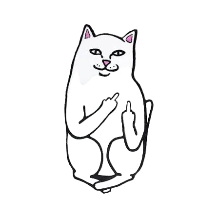 Ripndip Nermal Rug 4ft