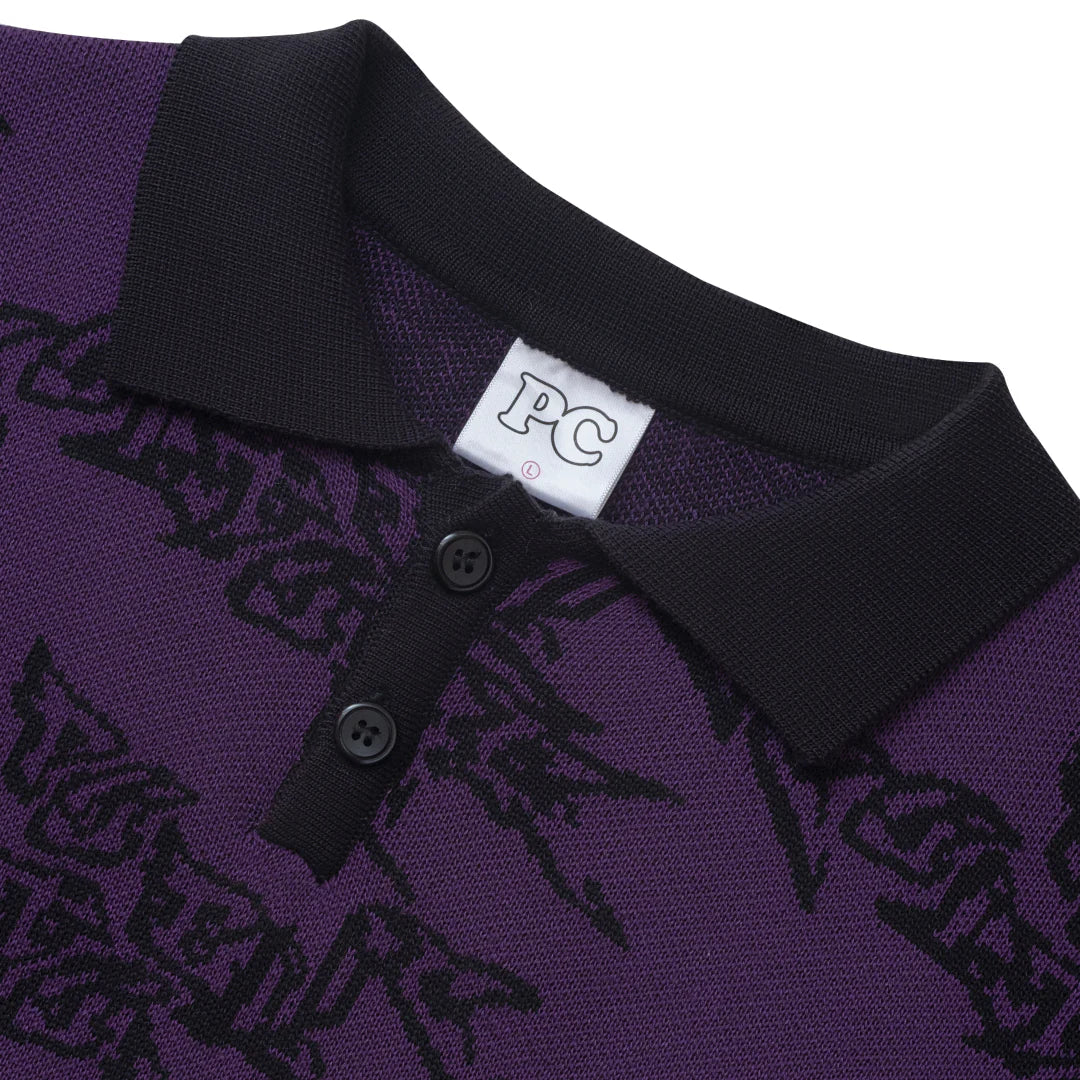 Public Culture Bombing Knit Polo (MYBC)