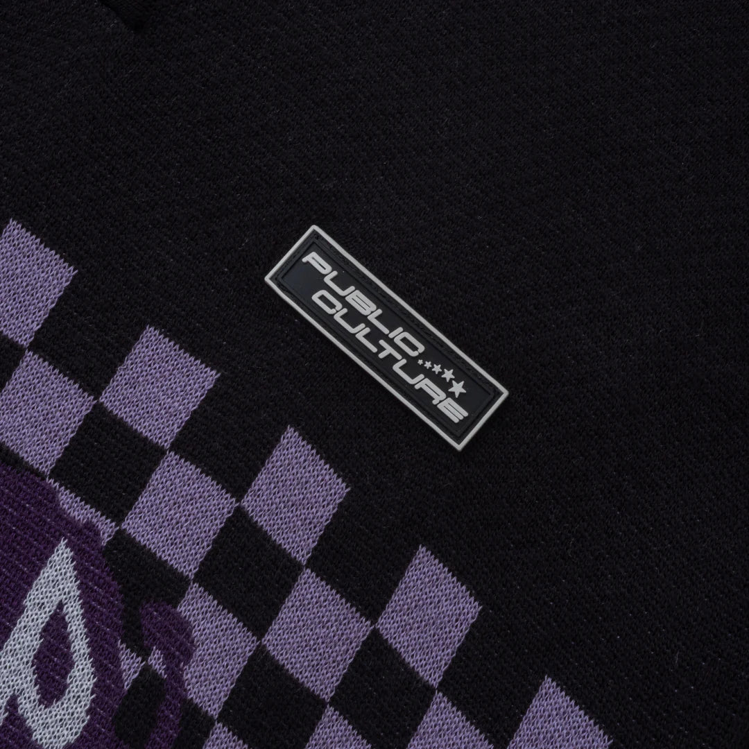 Public Culture Social Butterfly Knit Polo (MYBC)