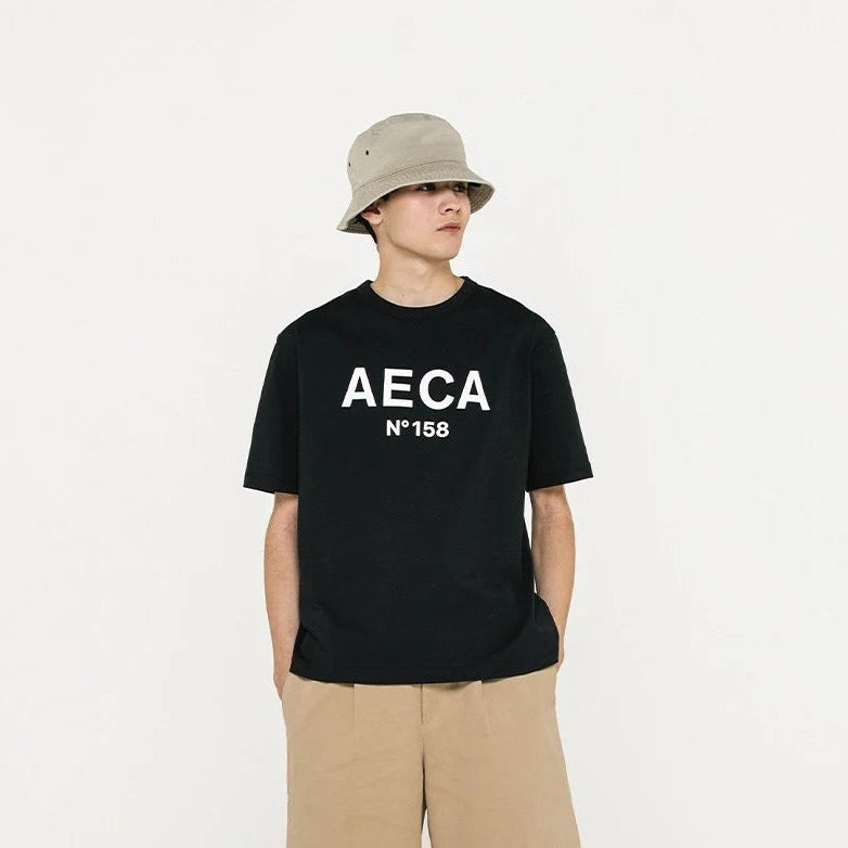 AECA White Big Logo T-shirt