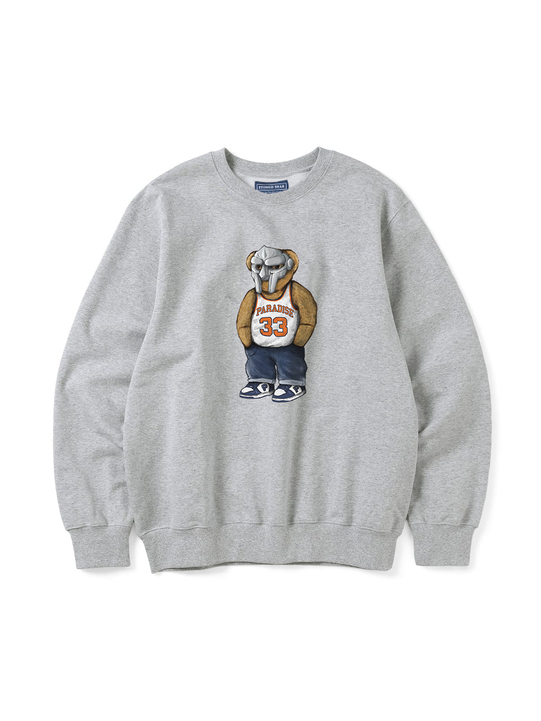 Stoned Bear by Paradise Youth Club Villian Bear Sweatshirt (MYBC)