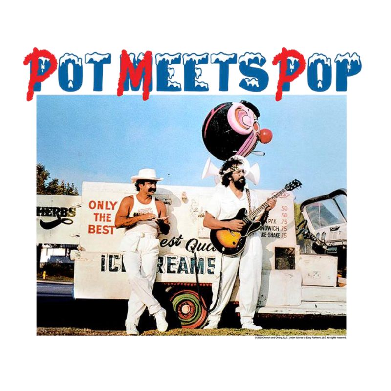 Pot Meets Pop x Cheech & Chong Nice Dreams Photo T-shirt