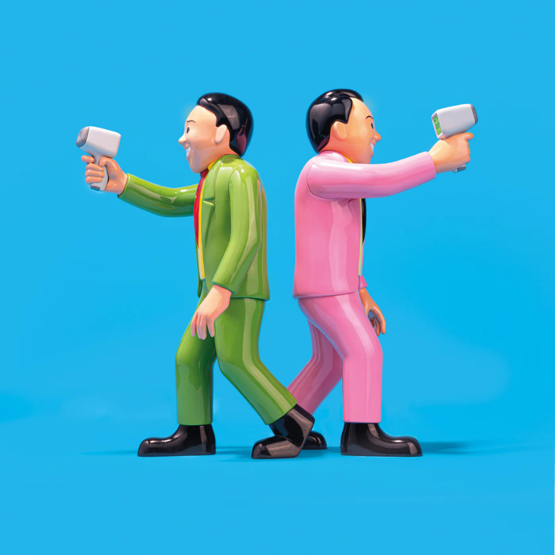 JOAN CORNELLÀ  - Idiotmeter Man (Green)