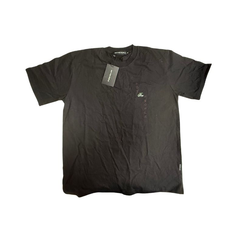 Not For People Black Tee - M