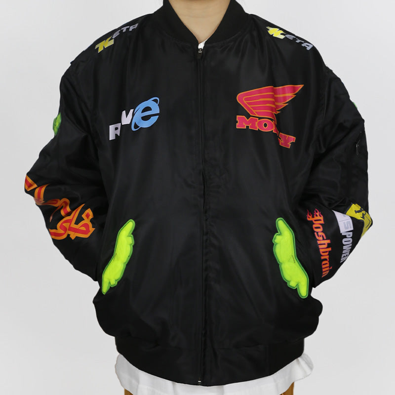Posh Brain Hydraulic Bomber Jacket