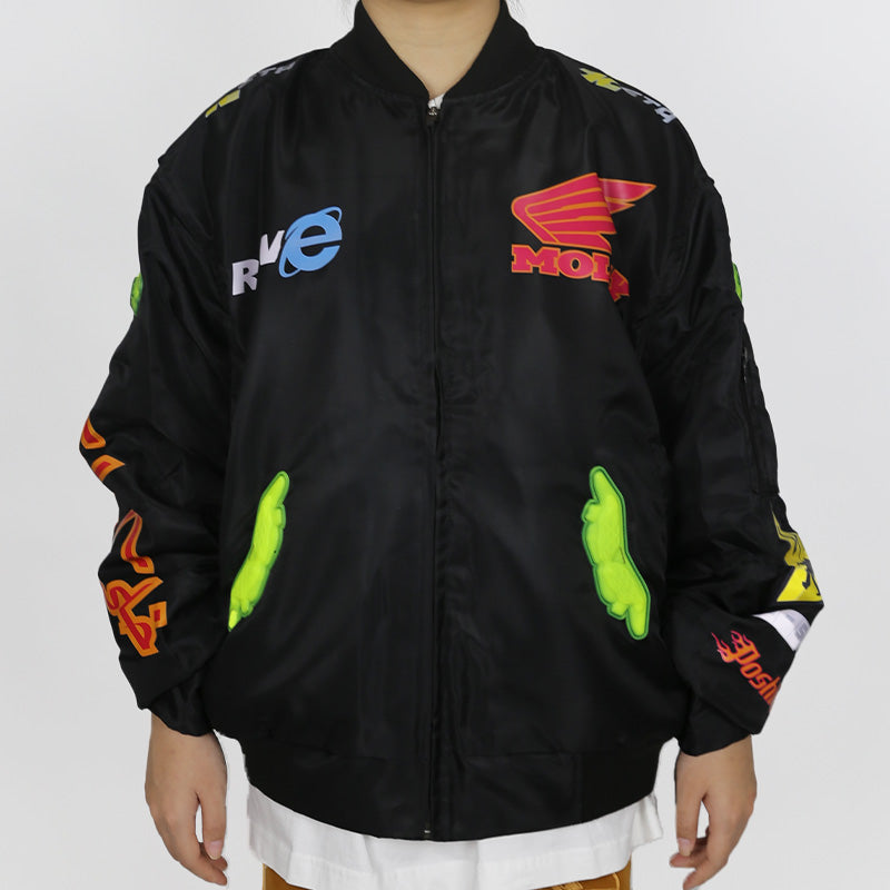 Posh Brain Hydraulic Bomber Jacket