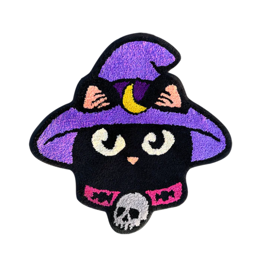 Spooky Cat Rug Purple (Comes with Spooky Cat Head Rug)