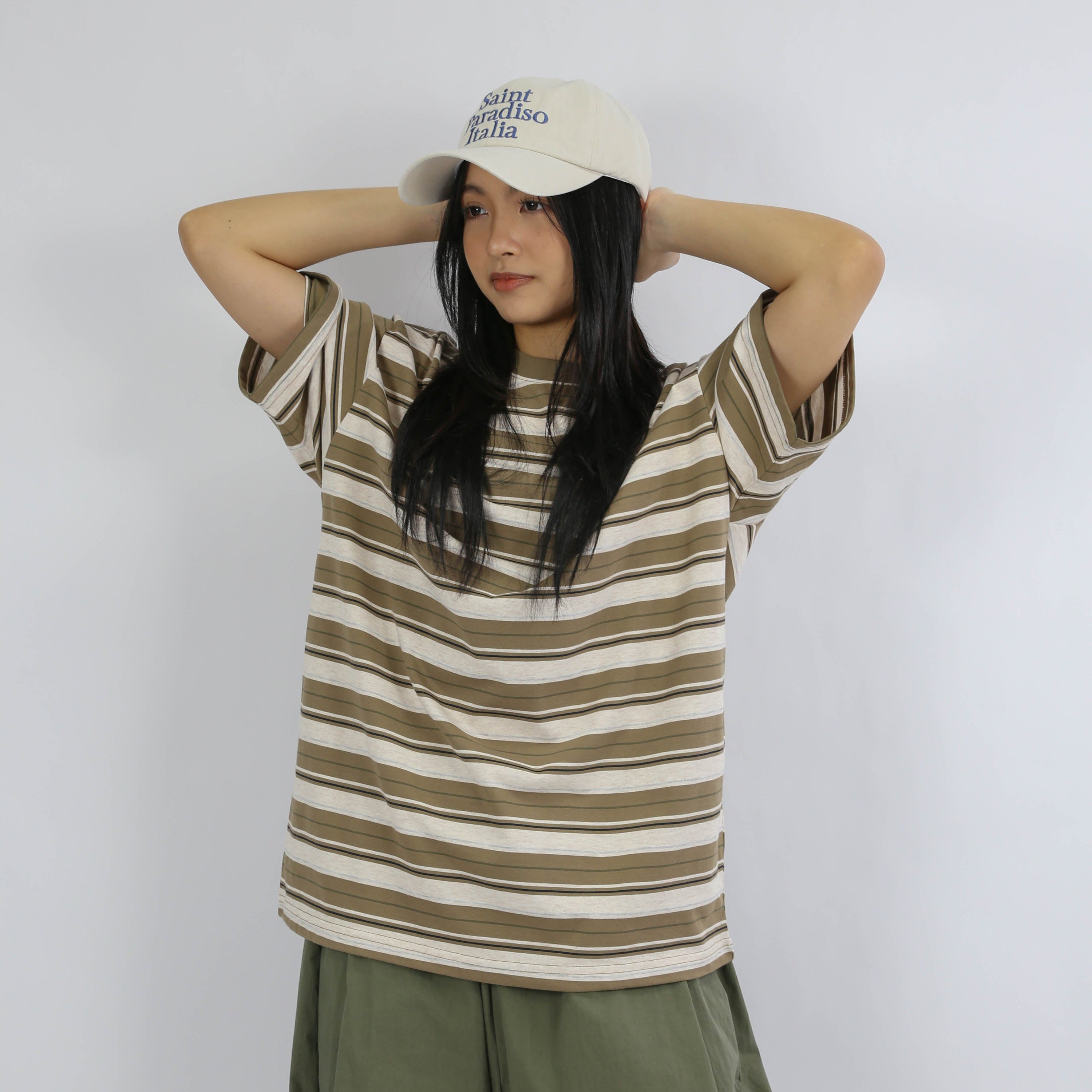 Upload Kara Stripe T-shirt