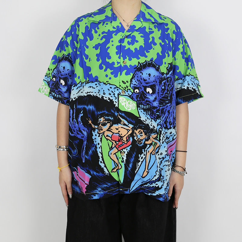 Rockmen Monster Wave Shirt