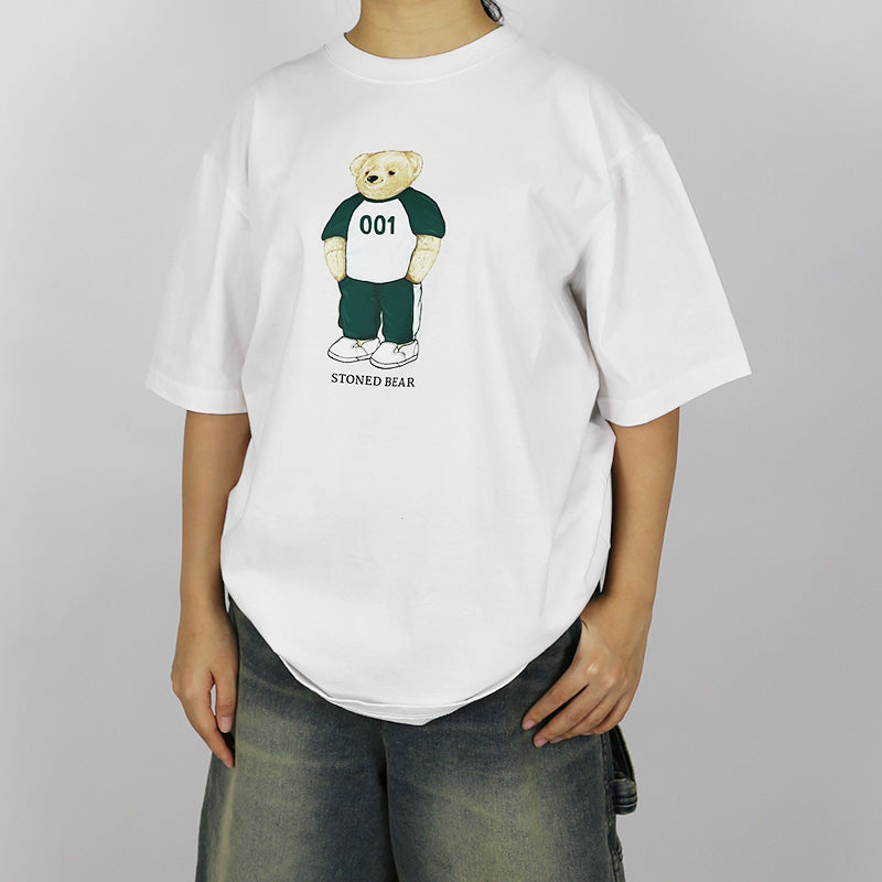 Stoned Bear By Paradise Youth Club Player 001 T-shirt (Exclusive drop)