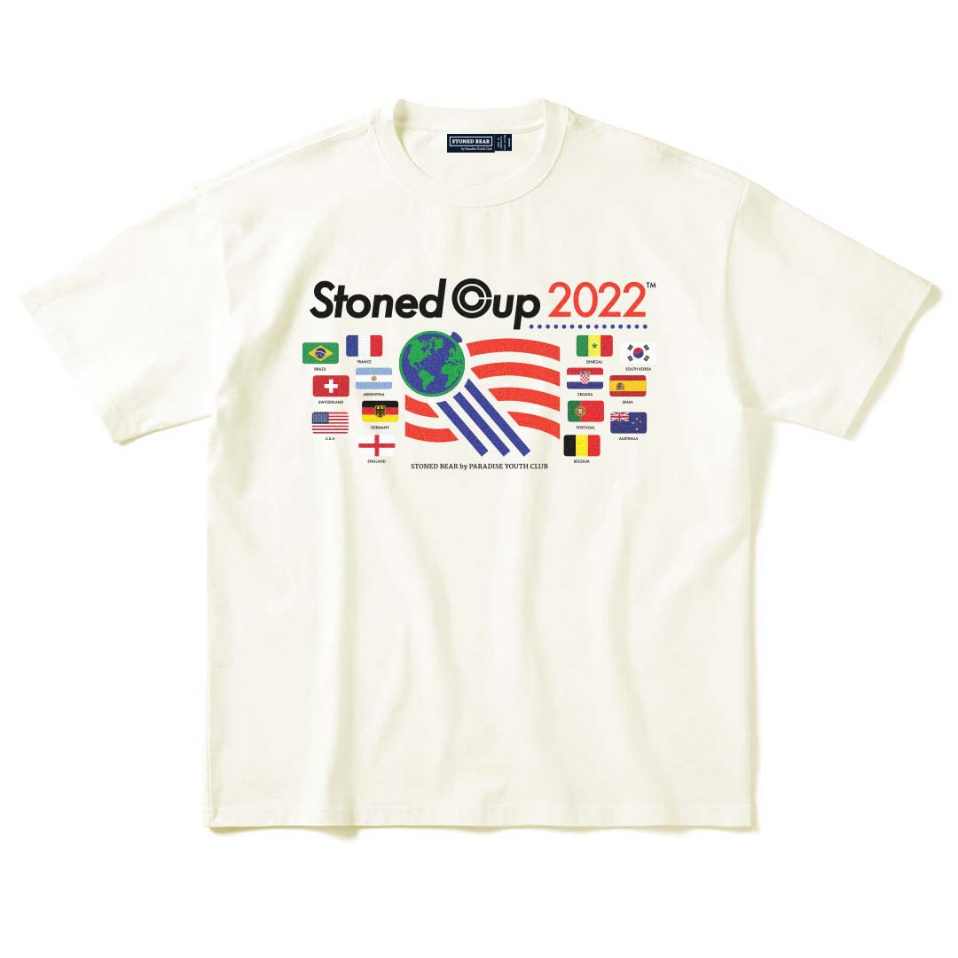 Stoned Bear by Paradise Youth Club Stoned Cup T-Shirt