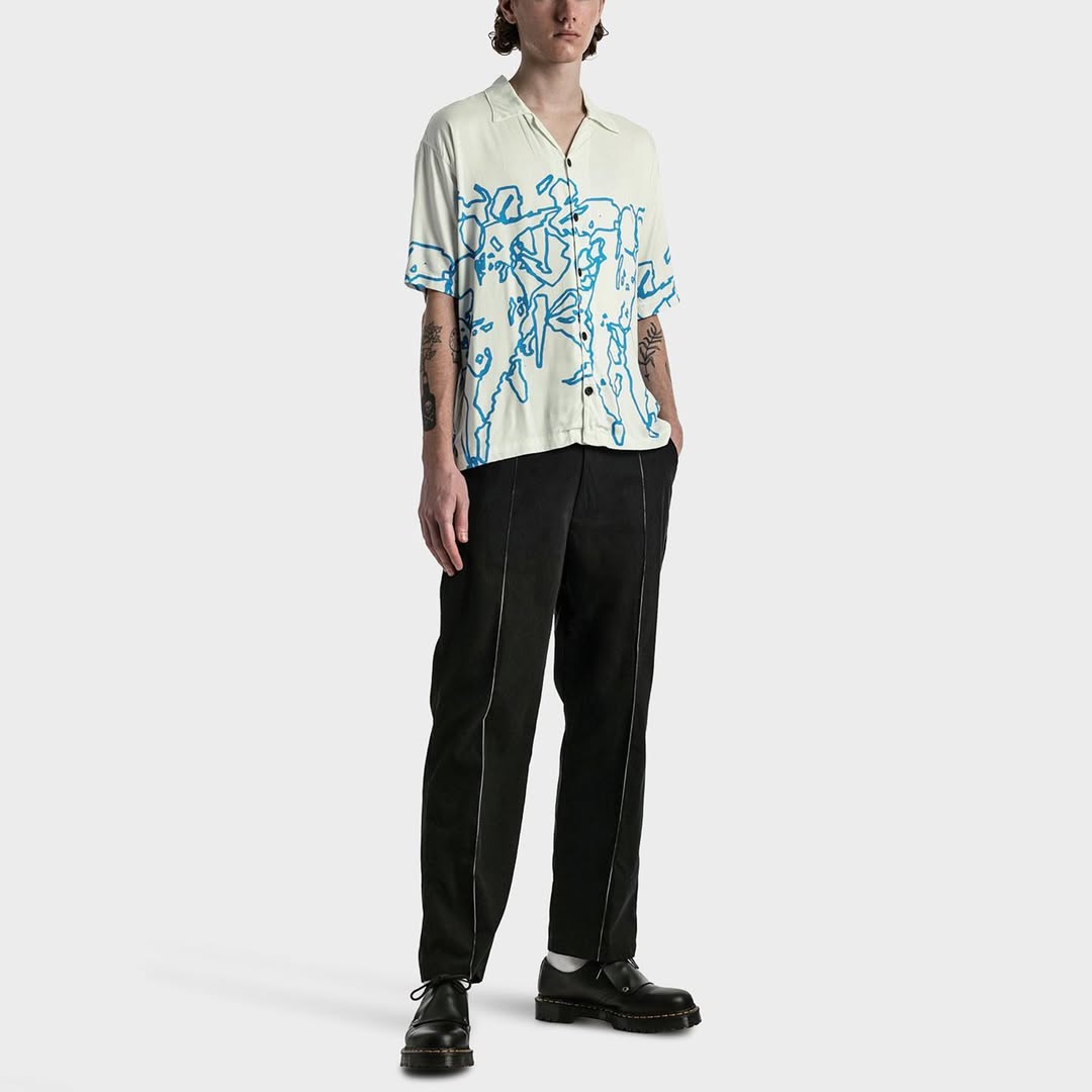 Posh Brain Invitation Blue Shirt