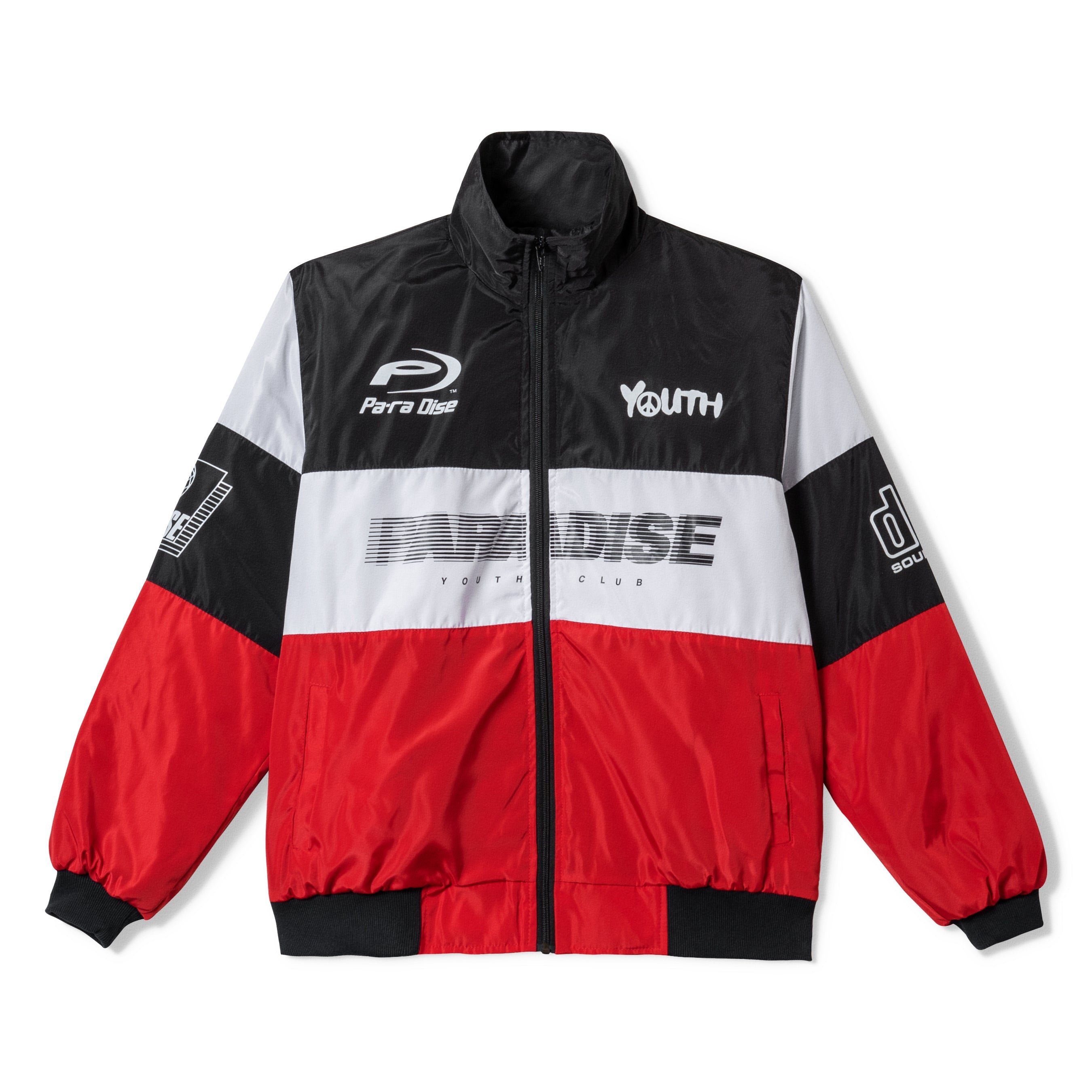 STONED BEAR RIDE STONED NYLON RACE JACKET (MYBC)