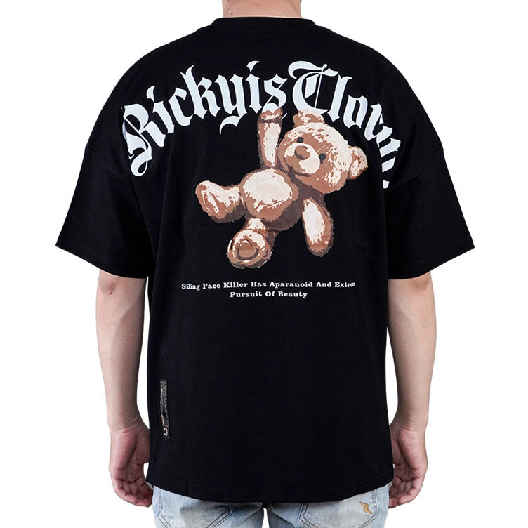 Ricky Is Clown Gothic Font Teddy Bear T-Shirt