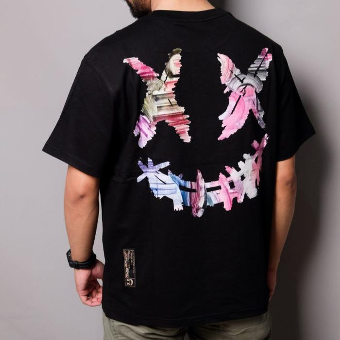 Ricky Is Clown Oil Painting Smiley T-Shirt