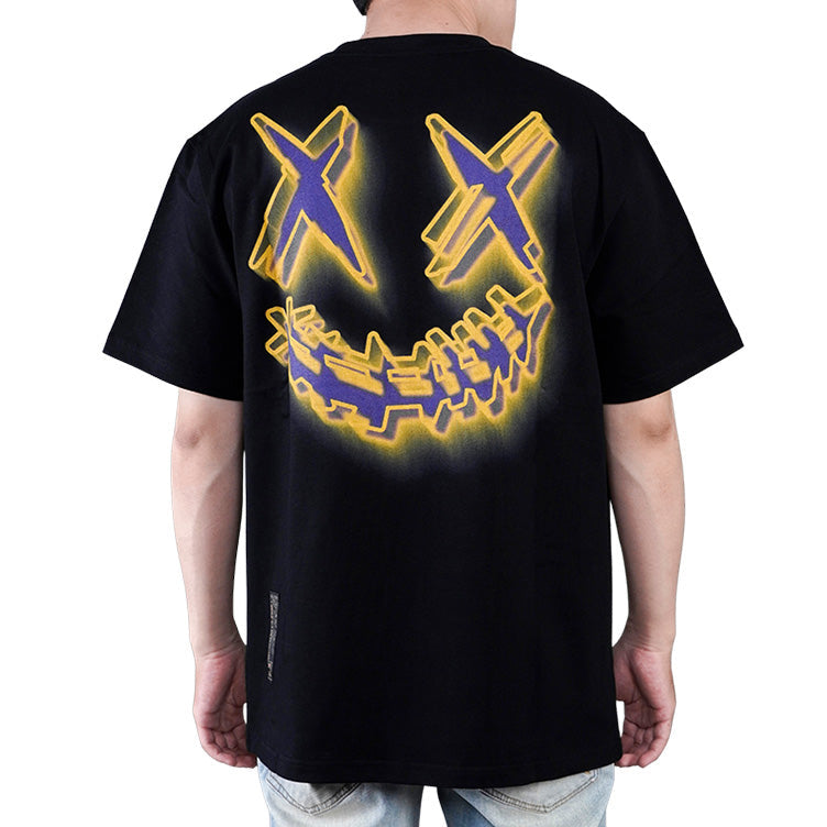 Ricky Is Clown Vintage Illusion Tear Smiley T-Shirt