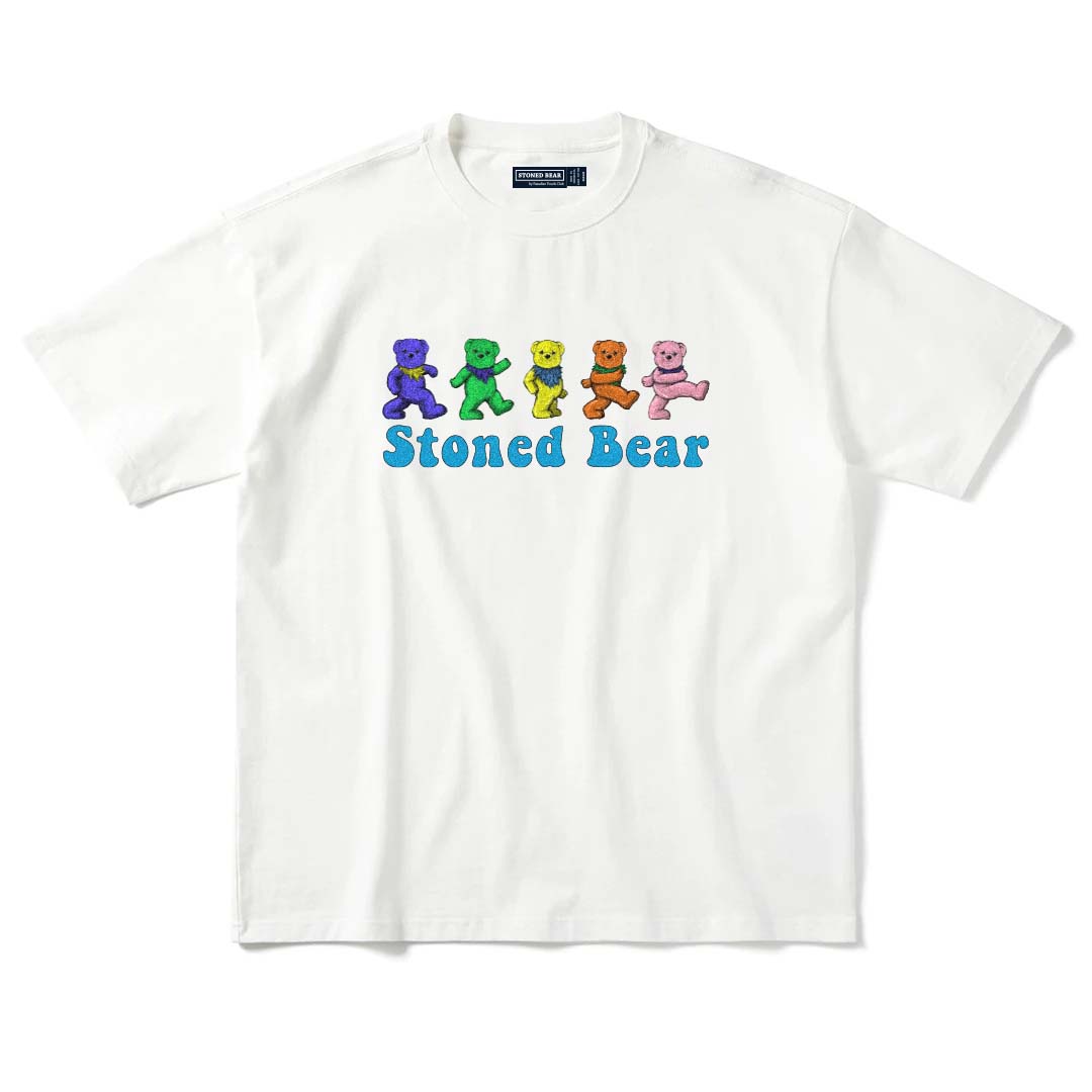 Stoned Bear by Paradise Youth Club Grateful Stoned T-shirt