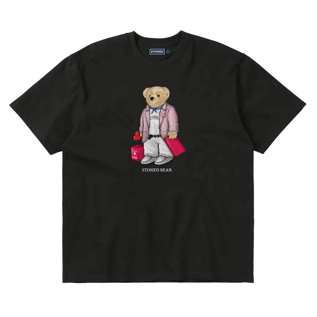 Stoned Bear By Paradise Youth Club Love Box T-shirt (MYBC)