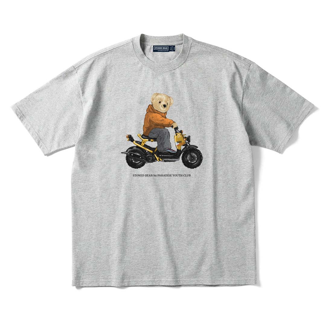 Stoned Bear by Paradise Youth Club Ruckus T-shirt (MYBC)