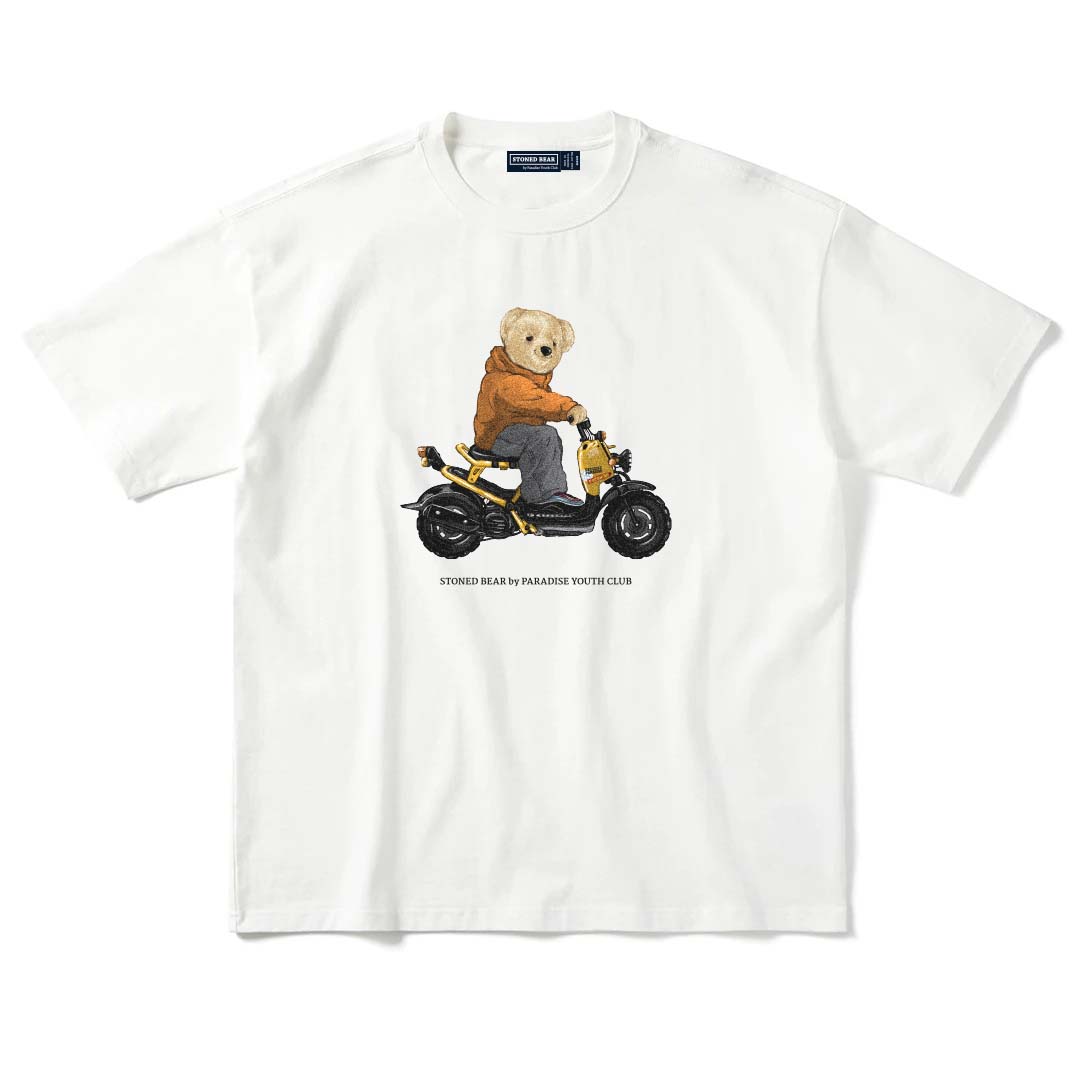 Stoned Bear by Paradise Youth Club Ruckus T-shirt (MYBC)