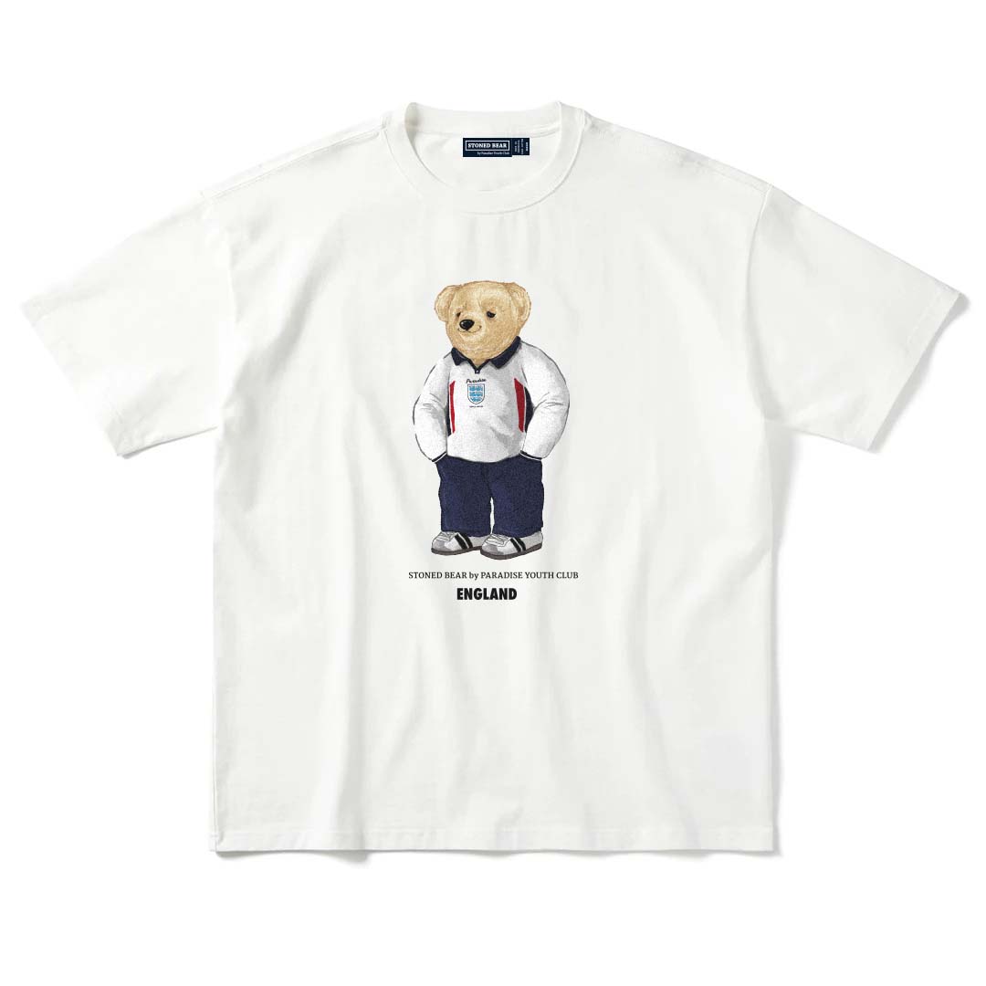 Stoned Bear by Paradise Youth Club Worldcup England T-shirt