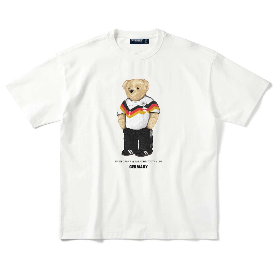 Stoned Bear by Paradise Youth Club Worldcup Germany T-shirt