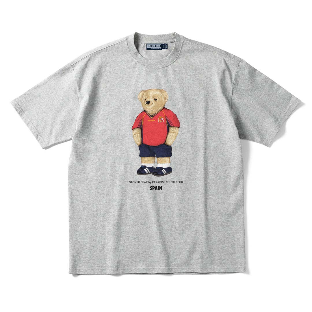 Stoned Bear by Paradise Youth Club Worldcup Spain T-shirt (MYBC)