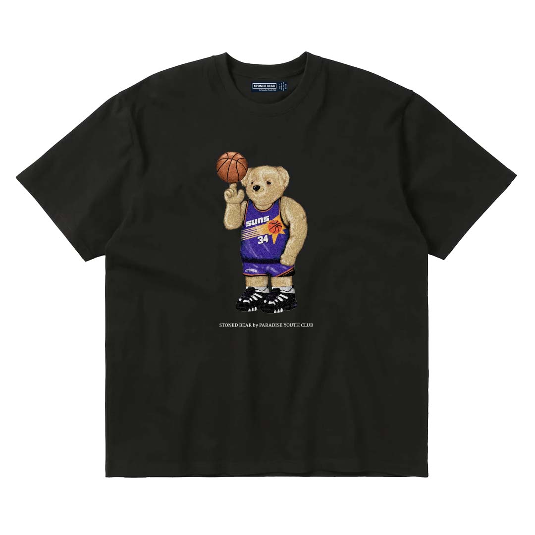 Stoned Bear by Paradise Youth Club Basketball Phoenix T