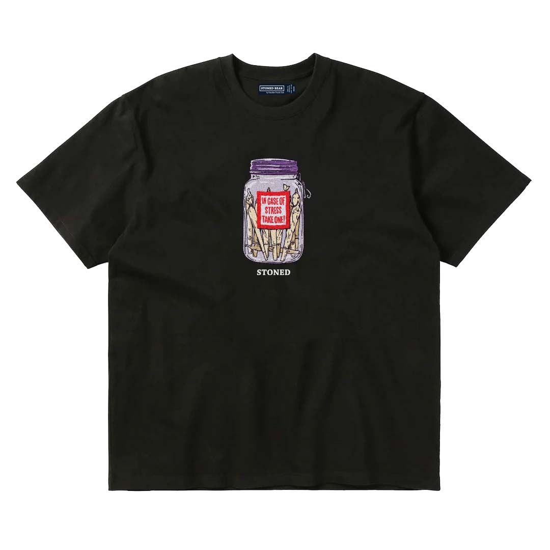 Stoned Bear by Paradise Youth Club Stoned Jar T-shirt