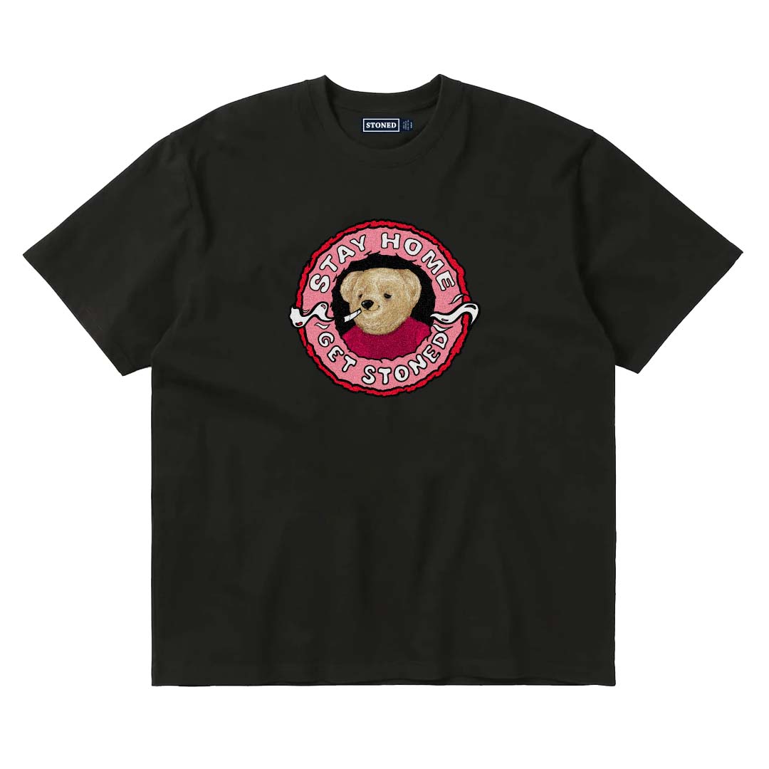 Stoned Bear by Paradise Youth Club Get Stoned T-shirt