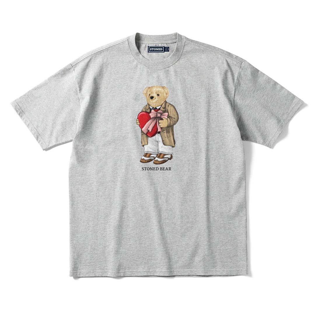 Stoned Bear by Paradise Youth Club Valentine T-shirt
