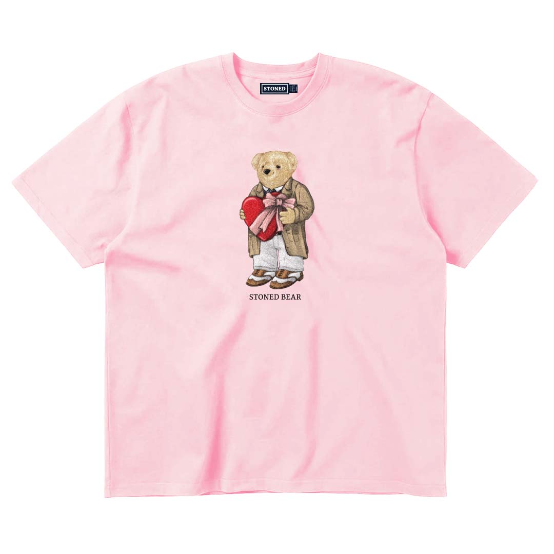 Stoned Bear by Paradise Youth Club Valentine T-shirt