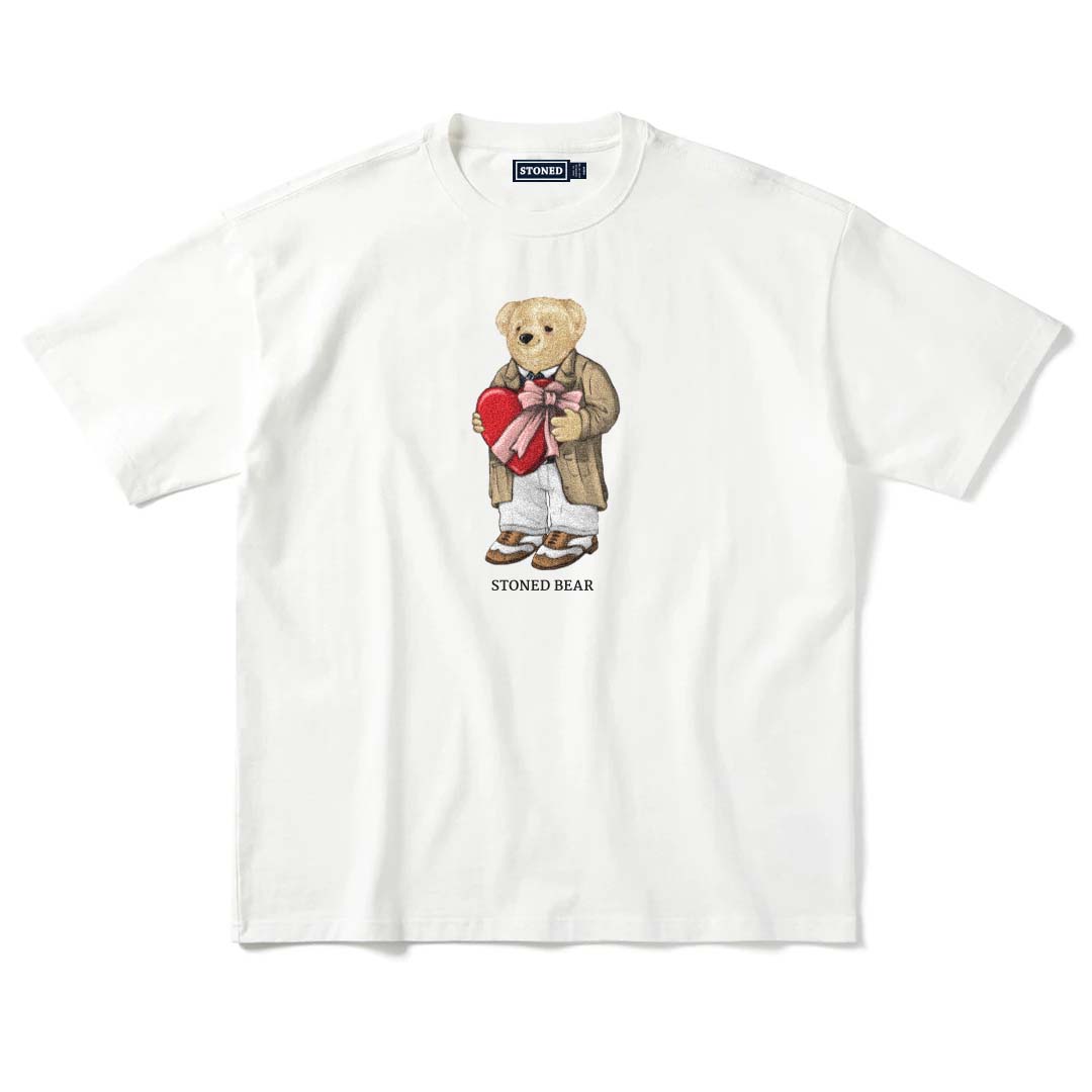 Stoned Bear by Paradise Youth Club Valentine T-shirt – Zha Huo