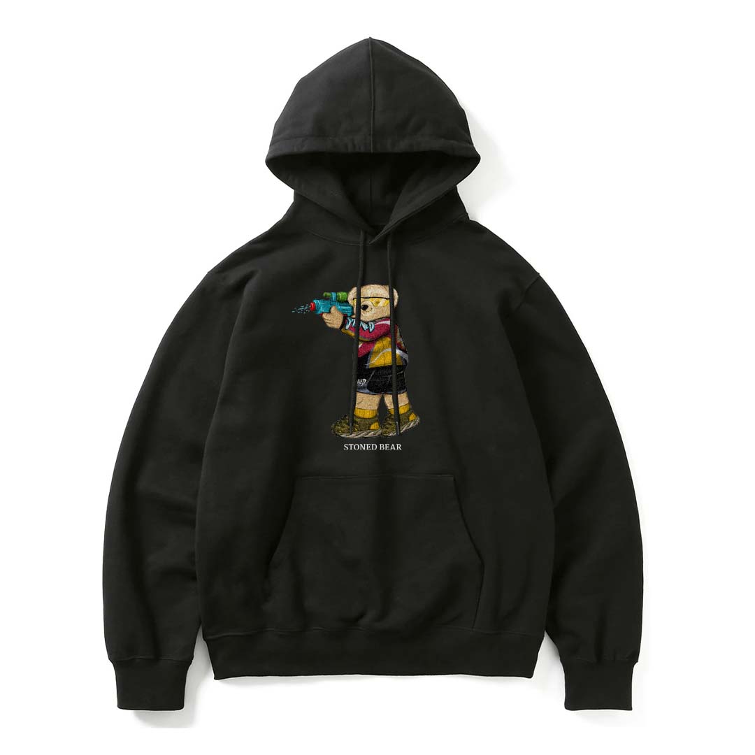 Stoned Bear by Paradise Youth Club Shooter Hoodie