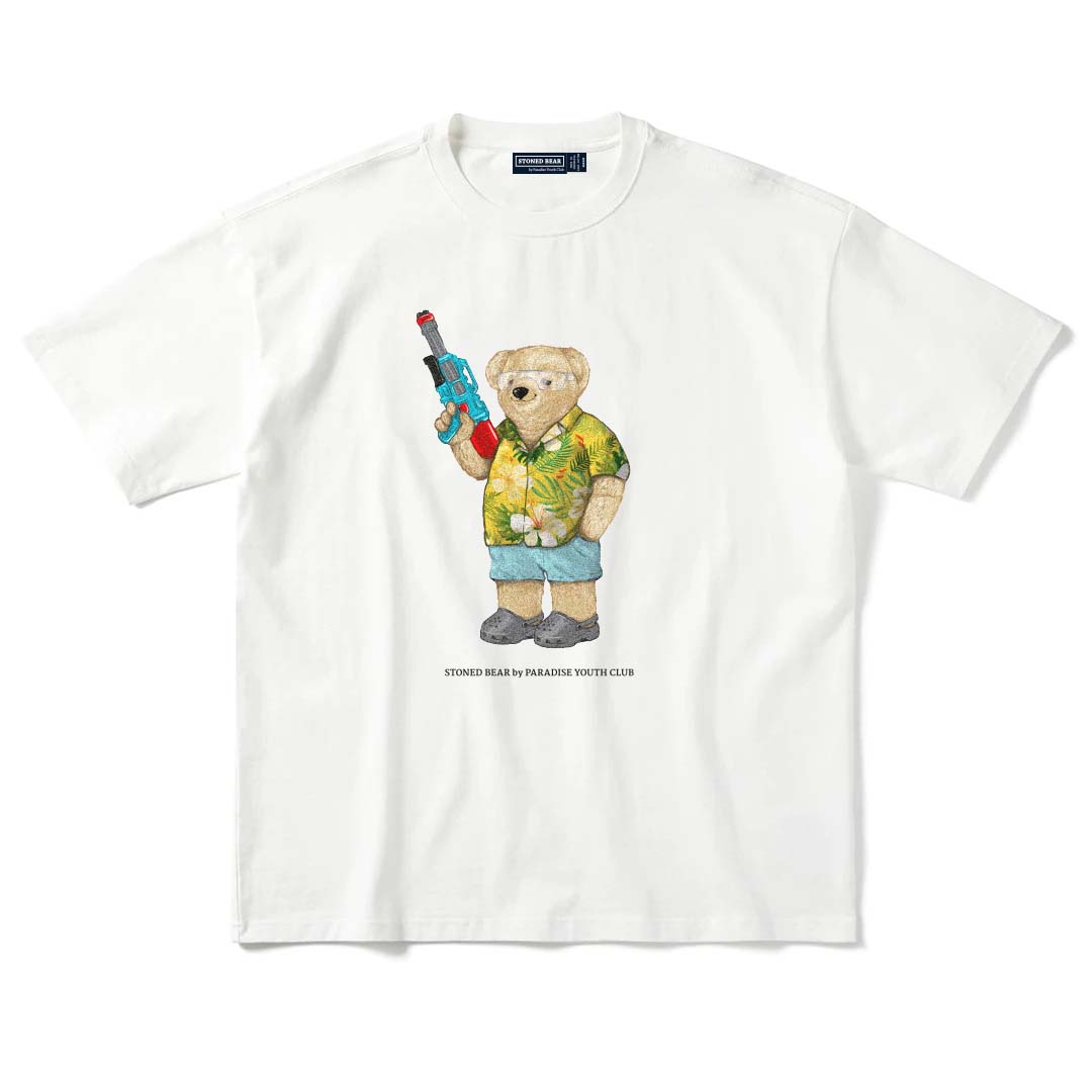 Stoned Bear by Paradise Youth Club Songkran Holiday T-shirt - New Colors Arrival!