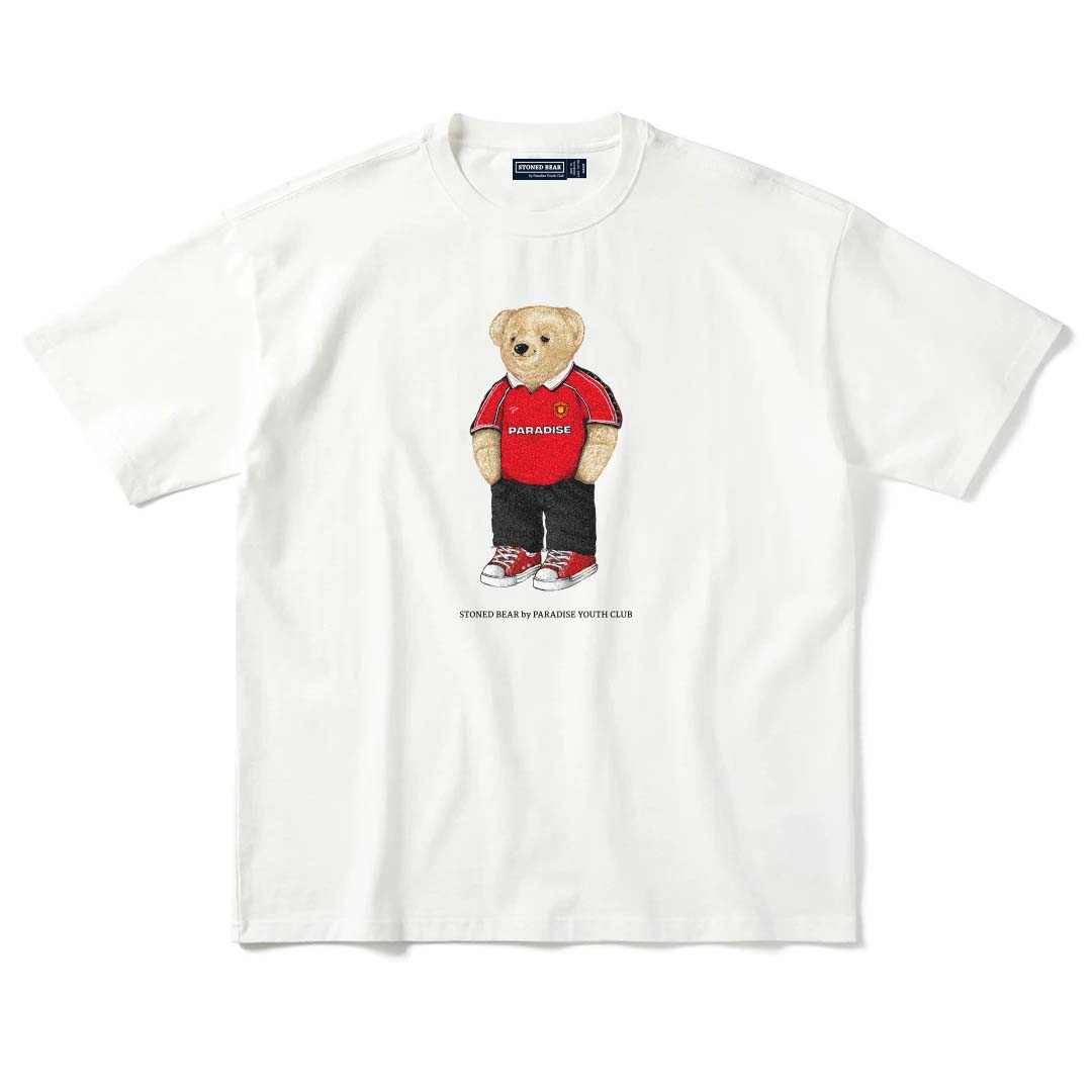 Stoned Bear by Paradise Youth Club Stoned The Red Devils T-Shirt