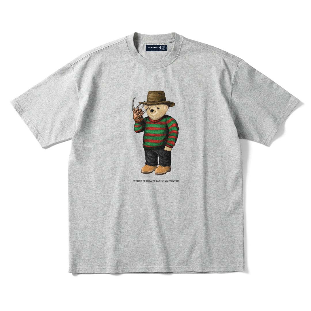 Stoned Bear by Paradise Youth Club Freddy T-Shirt – Zha Huo