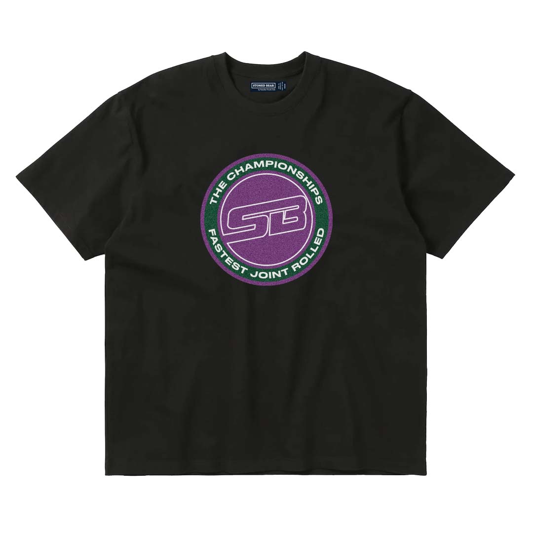 Stoned Bear by Paradise Youth Club Tennis The Championships T-shirt (MYBC)