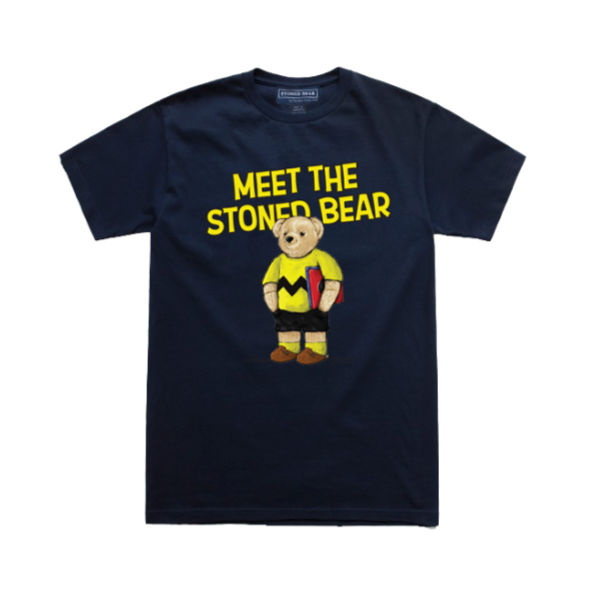 Stoned Bear by Paradise Youth Club Peanuts T-shirt (MYBC)
