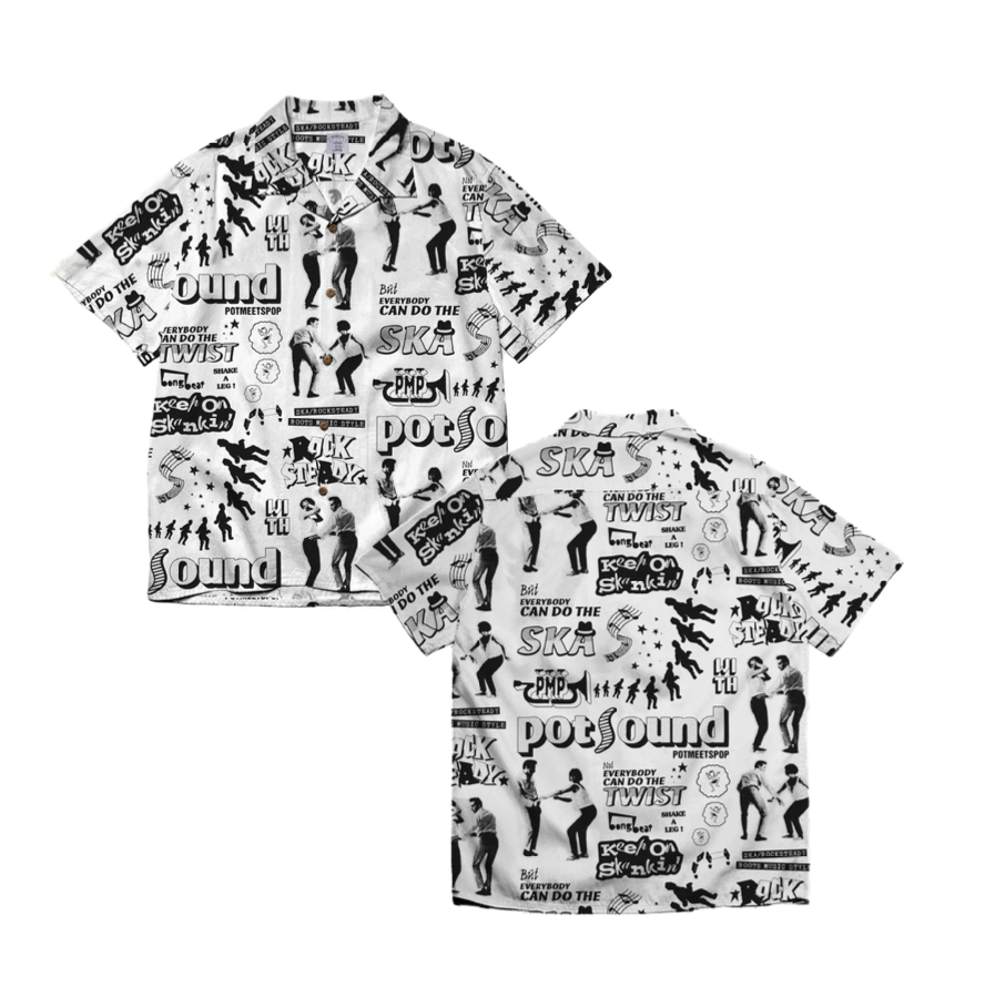 Pot Meets Pop - Pot Sound Aloha Shirt