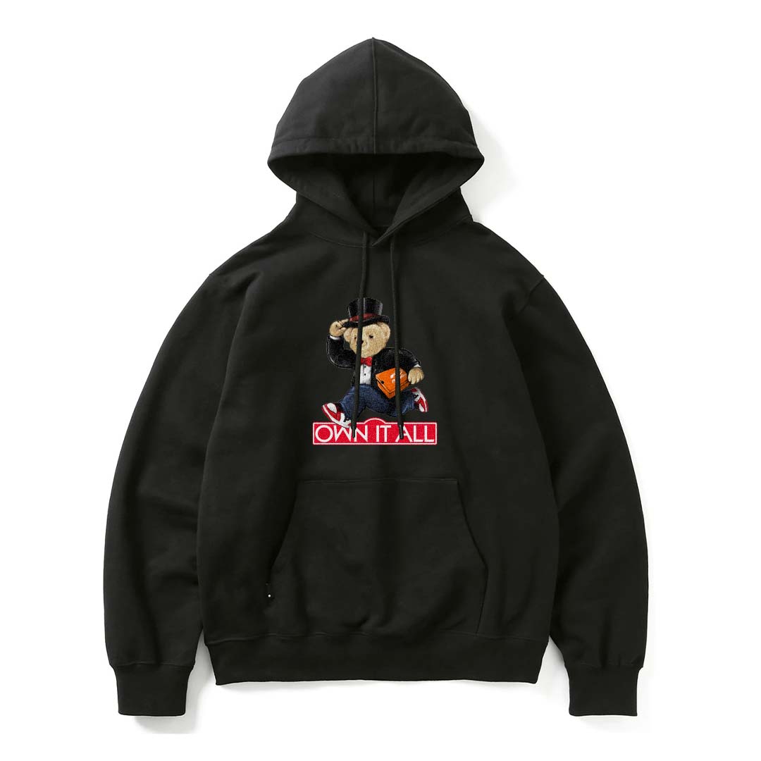 Stoned Bear by Paradise Youth Club Run Hoodie (MYBC)