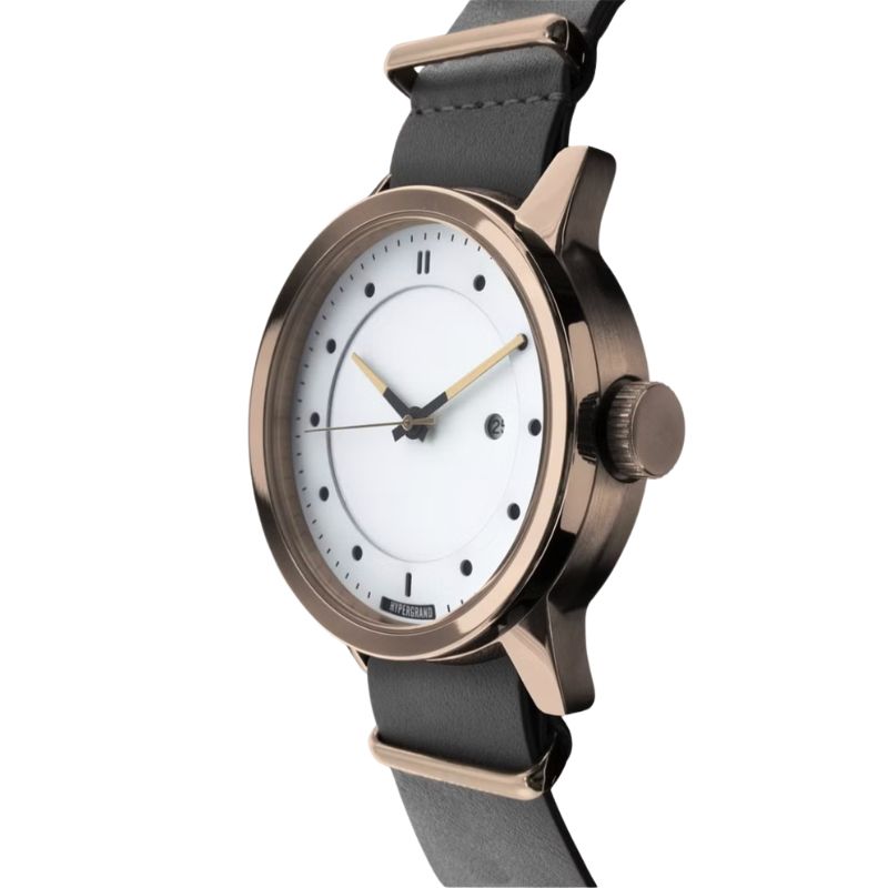 HYPERGRAND Maverick 2.0 3HD Rose White with Nato Grey Leather - From The Archives